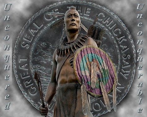 Chikasaw Lakota Indians, Chickasaw Nation, Native American Tools, American Indian Tattoos, Clay People, American Indian History, Native American Symbols, Unknown Facts, American Symbols