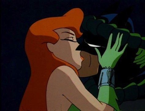 Batman: The Animated Series Rewatch: “The Last Laugh” & “Pretty Poison” | Tor.com Poison Ivy Kiss, Poison Ivy Character, Pretty Poison, All Batmans, Poison Ivy Dc Comics, Batman Cartoon, Poison Ivy Batman, Strong Female Characters, The Last Laugh