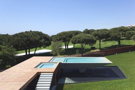 Casa Vale Do Lobo-10-1 Kind Design Southern Portugal, Pool Diy, Architecture Renovation, Casa Exterior, Pool Design, Swimming Pool Designs, Golf Resort, Seasonal Flowers, Above Ground Pool