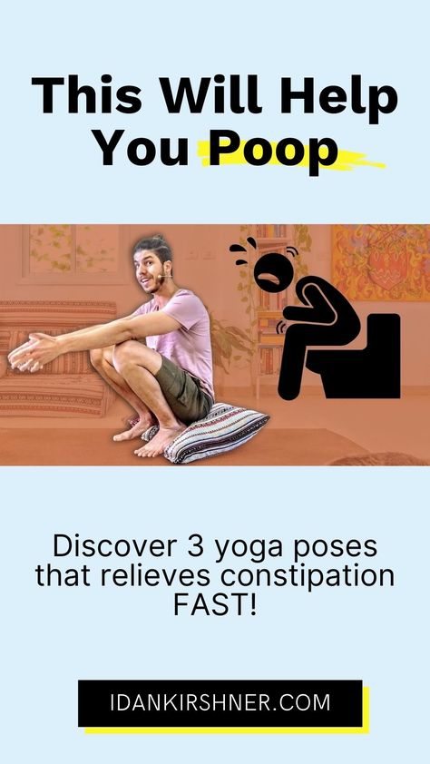 Exercise For Constipation, Yoga For Constipation, Yoga Poses For Constipation, Ibs Relief, Yoga Routine For Beginners, Constipation Remedies, Morning Yoga Routine, Constipation Relief, Relieve Constipation