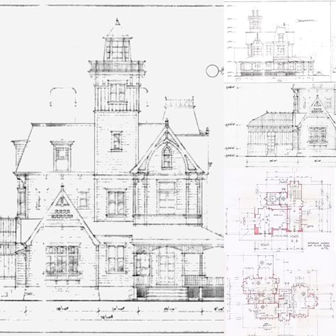 Created by Kimberlydyan Fictional Houses, Heart Architecture, Witch Houses, Amas Veritas, Practical Magic House, Victorian House Plans, Magic House, Floor Plan Layout, Victorian House