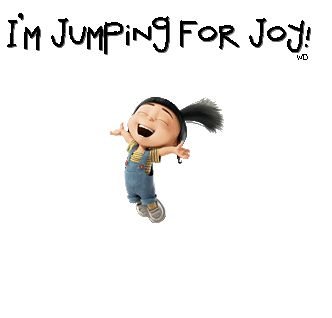 Jumping For Joy Animation Good News Quotes, News Quotes, Cool Emoji, Animated Emoticons, Joy Quotes, Headline News, Jumping For Joy, Cartoon Gifs, Happy Dance