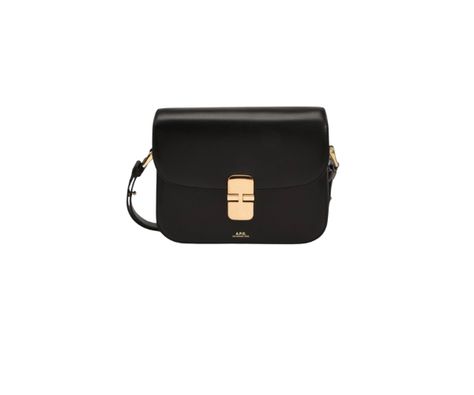 Apc Grace Bag, Apc Bag, Black Saddle Bag, Chic Crossbody Bag, Hermes Kelly Bag, Goyard Bag, Popular Bags, Kelly Bag, Chanel 2