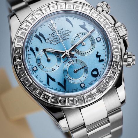 Rolex [NEW] Daytona Limited Arabic Edition Baguette Bezel Platinum in Hong Kong for sale (10875795) Best Sandals For Men, Christmas Watches, Rolex Watches Women, Buy Rolex, Watch Trends, Expensive Watches, Womens Watches Luxury, Rolex Watch, Rolex Daytona