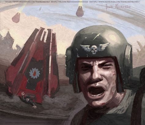 Warhammer 40k Pfp, Warhammer 40000 Art, Warhammer 40k Memes, Astra Militarum, Adeptus Astartes, Warhammer 40k Art, Cool Robots, Imperial Guard, Warhammer Art