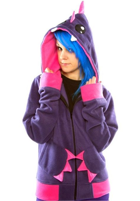 monster hoodie Burn Clothes, Pink Monster, Monster Hoodie, Collection Board, Kawaii Hoodie, Goth Scene, Girls Hoodie, Monster Girls, Scene Outfits