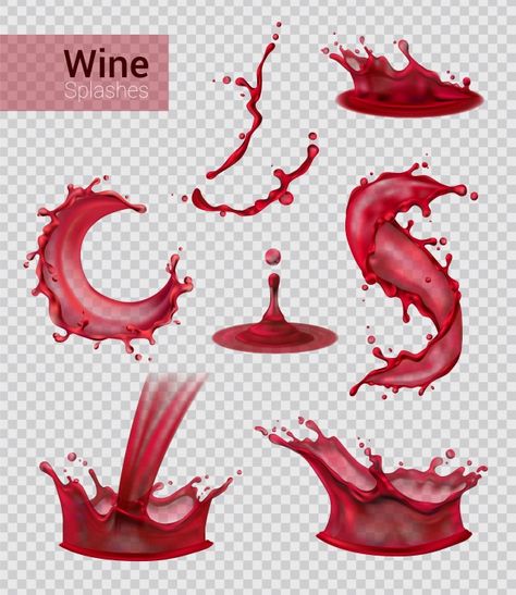 Red Wine Illustration, Wine Splash, Wine Drop, Wine Tattoo, Ct Logo, Red Wine Stains, Wine Bottle Design, Wine Logo, Pouring Wine