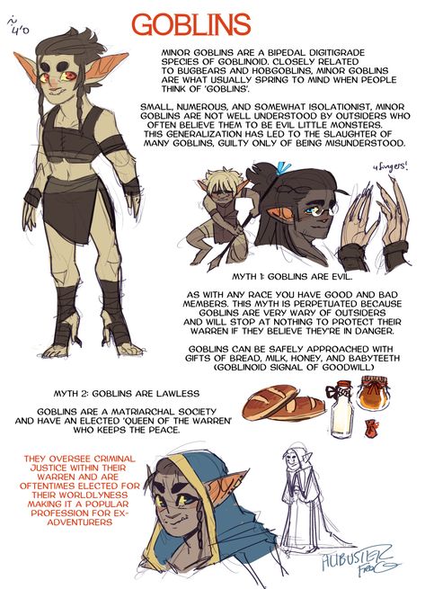 Magic Ideas, Goblin Art, Dnd Races, Dnd Funny, Fantasy Races, Dungeons And Dragons Characters, Dnd Art, D&d Dungeons And Dragons, Dungeons And Dragons Homebrew