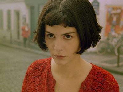 Amelie Amelie Haircut, Celebrity Bangs, Blonde Pony, Rambut Brunette, Short Black Hair, Wedge Hairstyles, Hairstyles Straight, Baby Bangs, Audrey Tautou