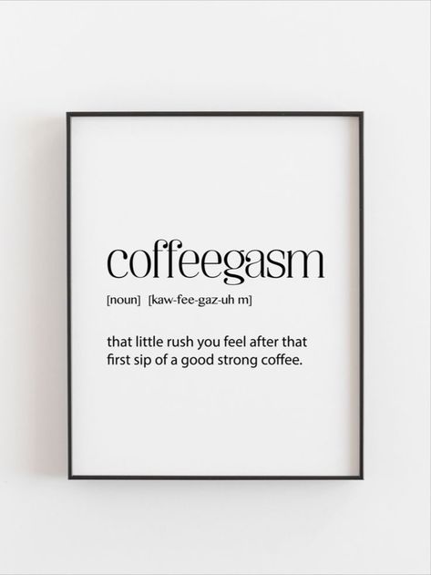 Coffee With Friends Quotes, Kopi Quotes, Cafe Items, Cafe Quotes, Coffee Motivation, Wall Prints Quotes, Coffee Drinker Gifts, Coffee Quotes Funny, Bakery Design Interior