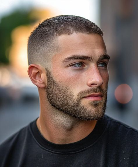 Exploring 31 Diverse High and Tight Haircut for Men Ideas to Suit Every Style and Occasion Short Clean Haircuts For Men, Zero Cut Hairstyles For Men, High Fade Crewcut, Messy Buzzcut Men, Tapered Mens Haircut, Men’s Buzz Cut Taper, High And Tight Haircut Fade, Clean Haircut For Men, Men Haircuts Short