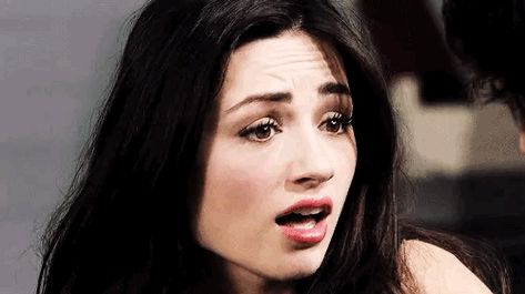 Alison Argent Gif, Crystal Reed Gif, Sofia Falcone, Hayley The Originals, 1 Happy Birthday, Alison Argent, Female Faceclaims, Aesthetic Gifs, Superhero Stories