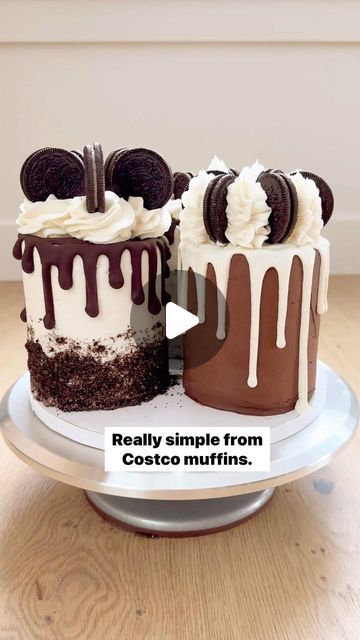 Costco Cupcakes, Easy Smash Cake, Cream Of Chicken Casserole, Costco Muffins, Smash Cake Ideas, Costco Cake, Oreo Buttercream, Cake Hacks, Muffin Cake