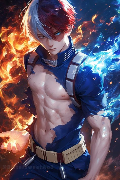 【Shoto Todoroki】 ⁀➷ Wallpaper ✪ Todoroki Wallpaper, Anime Guys Shirtless, Roblox Funny, Anime Dad, My Hero Academia Episodes, Hero Academia Characters, Boku No Hero, Anime Boys, My Hero Academia Manga