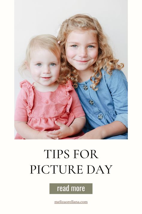 It's that time of year again – time for your little one to smile for the camera at daycare picture day! Taking your child to school photos can be a challenge, but with a few simple tips and tricks, you can make picture day a breeze. From choosing the perfect outfit to calming pre-photo jitters, these tips will get your child picture-ready in no time. Read More! School Picture Outfit Ideas, Picture Day School Outfit, School Portraits Preschool Photo Ideas, Toddler School Picture Day Outfit, Picture Day Outfit Preschool, Kindergarten School Pictures Outfits, School Photo Outfit Ideas, Kindergarten Picture Day Outfit, Toddler Picture Day Outfit