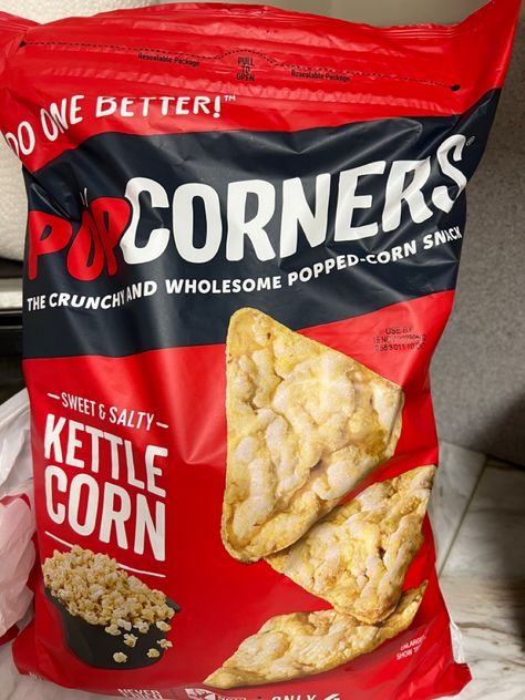 Pop Corners, Corn Snacks, Kettle Corn, Sweet And Salty, Large Bag, Chip Bag, Baby Doll, Doll Clothes, Snack Recipes