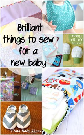 Brilliant things to sew for a new baby Sew For Baby, Projek Menjahit, Sewing For Babies, Sew Baby, Sewing For Baby, Baby Sewing Projects, Work Diy, Beginner Sewing Projects Easy, Baby Sewing Patterns