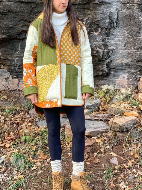 Tamarack Quilt Coat Review – Wellspring Designs Quilted Jacket Pattern Free, Quilt Coat Pattern, Tamarack Jacket Patterns, Kids Quilted Jacket, Quilted Coat Pattern, Quilt Jackets, Tamarack Jacket, Quilt Coats, Quilted Long Jacket