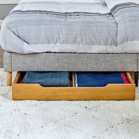 Underbed Storage Drawers, Under Bed Storage Containers, King Size Platform Bed, Solid Wood Bed Frame, Full Size Platform Bed, Underbed Storage, King Platform Bed, Bed Storage Drawers, Wood Bed Frame