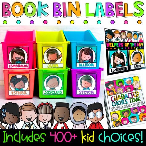 Easy to Maintain Classroom Jobs Class Helpers, Student Cubbies, Student Character, Helper Chart, Editable Name Tags, Book Bin Labels, Miss Kindergarten, Class Jobs, Classroom Tour