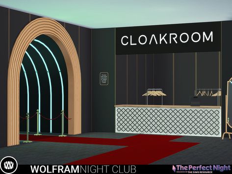 Night Club Entrance, Club Entrance, Mods Ts4, Sims 5, Camping Lamp, Casas The Sims 4, Willow Creek, Sims 4 Downloads, Hotel Architecture