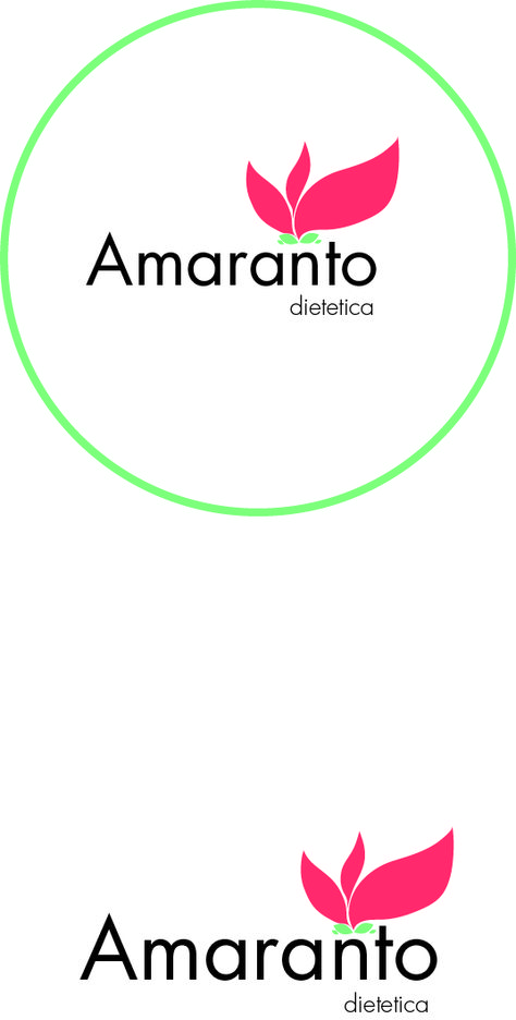 Logo dietetica amaranto ( el verde del circulo y las hojas no es el mismo que se ve ) . Food Lover, Pastry, Pie Chart, Branding, ? Logo, Quick Saves