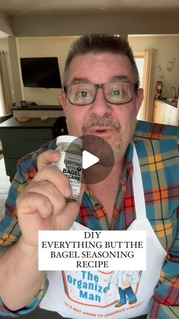 Daniel Cunningham on Instagram: "DIY EVERYTHING BUT THE BAGEL SEASONING RECIPE #cooking #recipes #diy #tips #foodie" Everything Bagel Seasoning Recipes, Bagel Seasoning Recipe, Diy Everything, Everything But The Bagel Seasoning, Everything But The Bagel, Seasoning Recipe, Bagel Seasoning, Instagram Diy, Everything Bagel