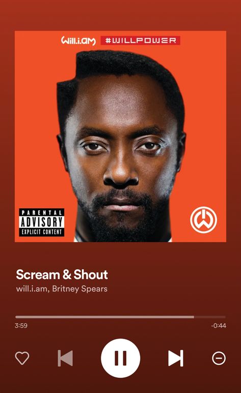 Scream And Shout, French Montana, Parental Advisory Explicit Content, The Wiz, Music Playlist, Minimalist Poster, Spotify Song, Spears, Britney Spears