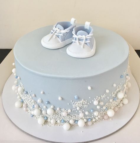 Boys Christening Cakes, Boys Christening Cake, Cake Decorations Ideas, Cake Recipe Birthday, Recipe Birthday Cake, Baby Boy Christening Cake, Blue Baby Shower Cake, Prince Baby Shower Cake, Baptism Cake Boy