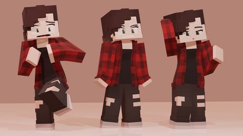 #cute #minecraft #render Minecraft Outfits, Cute Minecraft, Minecraft Character, Minecraft Music, Minecraft Aesthetic, 3d Reference, Minecraft Animation, Skins Minecraft, Art Style Challenge