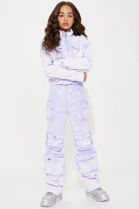 Lily High Rise Cargo Jeans, High Rise Cargo Jeans, Lavender Fashion, Cargo Jeans, Acid Wash, Mommy And Me, Fashion Nova, Size 16, Wide Leg