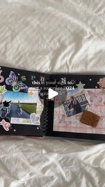 Persnickety Box on Instagram: "Make core memories, then print them… that way they will never be fleeting ✂️💚✨ 

Obsessed with Bea’s scrapbook! Find her on TikTok: @Plxto1 for more junk journaling/ scrapbook inspo!

#junkjournaling #Memories #Scrapbook #2024 #2024Summer #2024SummerMemories #MemoriesScrapbook #Prints #PhotoBook #PhotoAlbum #ScrapbookAlbum" Photo Album Scrapbooking Aesthetic, Scrapbook Journal With Photos, Film Photography Scrapbook, Old Photo Album Aesthetic, Scrapbook 2024, Victorian Photo Album Pages, Personalised Scrapbook, Memories Scrapbook, Core Memories