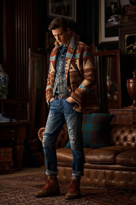 Ralph Lauren Fall 2020, Polo Ralph Lauren Outfits, Mens Fall Outfits, Herringbone Suit, Ralph Lauren Fall, Ralph Lauren Menswear, Fall Outfits Men, Elevated Style, Ralph Lauren Style