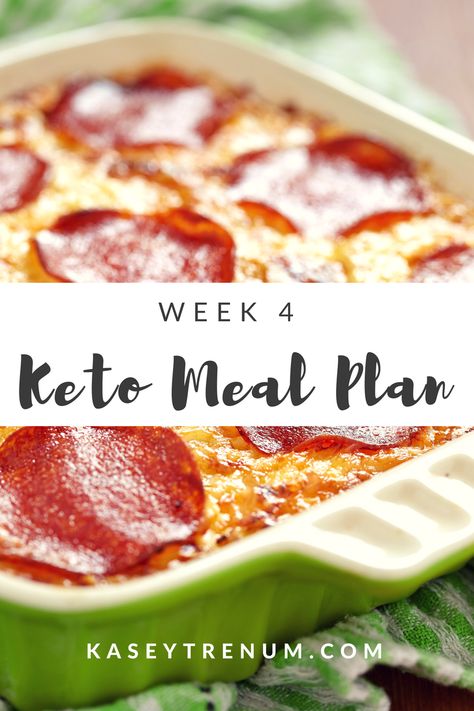 Keto Meal Plan Week 4 #ketogenic #healthyeating #mealplan Kasey Trenum, Keto Reboot, Meal Plan Week, Keto Menu, Ketogenic Diet Meal Plan, Keto Diet Menu, Keto Food, Keto Diet Meal Plan, Keto Meal