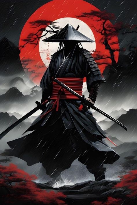 Samurai Art Wallpaper, Japan Facts, Samurai Warrior Tattoo, Oni Samurai, Ronin Samurai, Japanese Art Samurai, Arte Ninja, Samurai Wallpaper, Fun Facts About Animals