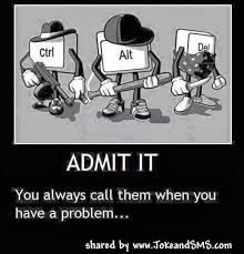 Ctrl + Alt + Delete | Computer Jokes | Joke and SMS Humour Geek, Biker Baby, Computer Humor, Tech Humor, Demotivational Posters, Geek Humor, Admit It, Humor Memes, Bones Funny