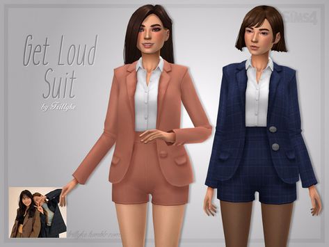 Trillyke - Get Loud Suit Sims4 Dump, Drawing Features, Sims 4 Mm Cc, Sims 4 Mm, Time Traveler, Best Sims, Sims 4 Mods Clothes, Sims4 Cc, Sims 4 Cas