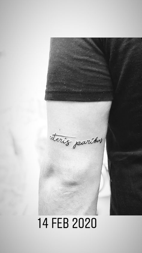 Ceteris peribus means otjer things being constant Economics Tattoo, Olivia Tattoo, Economics, Tattoo Quotes, Tattoo Ideas, Tattoos