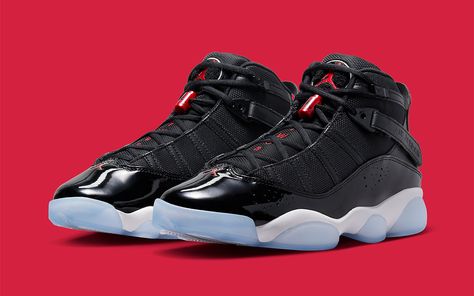 Jordan 6 Rings "Bred Ice" 322992-064 Release Date Air Jordan 6 Barely Rose, Jordan 6 Rings Pink, Air Jordan 6 Low Lunar New Year, 6 Rings Jordans, Jordans 6 Rings, Jordan 6 Rings Black Ice, Air Jordan 6 Rings, Wu Wear, Jordan 6 Rings