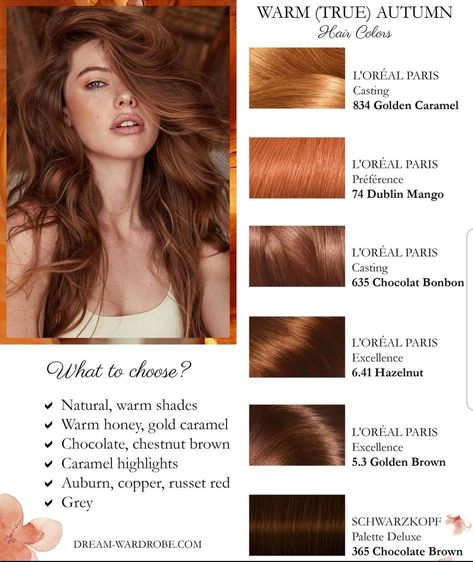 True Autumn Hair, Palette Hair Color, Autumn Hair Colors, Deep Autumn Palette, Autumn Color Palette Fashion, Soft Autumn Palette, Deep Autumn Color Palette, Warm Hair Color, Autumn Skin