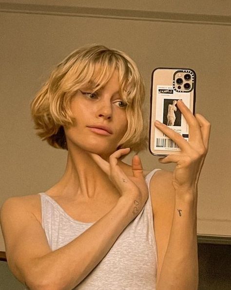 French Haircut, Chic Haircut, French Bob, Chin Length, 짧은 머리, Short Hair Haircuts, New Haircuts, Short Blonde Hair, Hair Envy