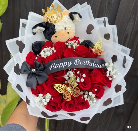 Eternal Roses For Boyfriend, Vaquita Bouquet, Forever Ramo, Diy Valentine Gifts For Boyfriend, Cupcake Flower Bouquets, Beautiful Roses Bouquet, Ribbon Rose Bouquets, Roses Bouquet Gift, Ribbon Flowers Bouquet