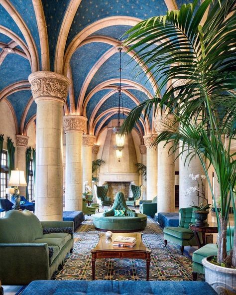 Mediterranean-inspired courtyards, Instagram-worthy frescoes – the Biltmore Hotel's fresh new touches pay homage to its iconic past. Mediterranean Hotel, French Country Decorating Bedroom, Biltmore Hotel, Miami Hotels, Mediterranean Architecture, French Country Bedrooms, Adaptive Reuse, Country Bedroom, Coral Gables