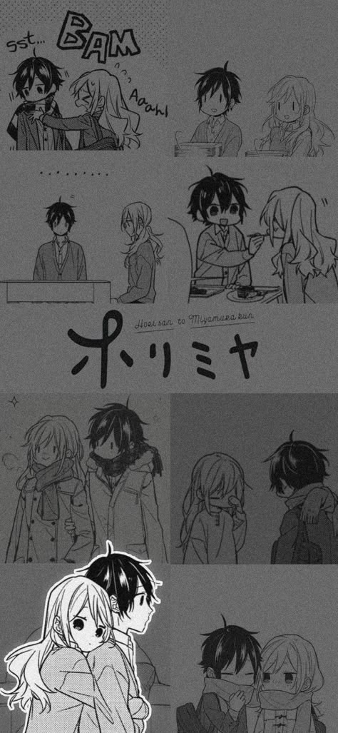 Horimiya Matching Wallpaper, Horimiya Wallpaper Pc, Hori Wallpaper, Miyamura Wallpaper, Horimiya Pfp, Horimiya Wallpaper, Emo Boy Art, Horimiya Hori, Anime Collage