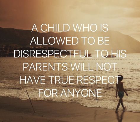 And parents need to give respect to their children if they want respect in return. You teach kids about respect by respecting them and teaching them about boundaries. Quotes About Respect Family, Respect Parents Quotes, Billy Graham Quotes, Respect Parents, Quotes School, Respect Your Parents, Study Inspiration Quotes, Boundaries Quotes, Parents Quotes