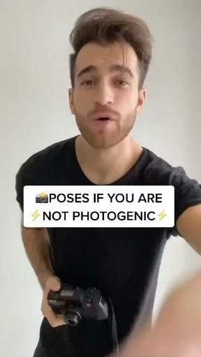 Poses if you are not Photogenic Instagram~@danieltonijais [Video] | Photography editing, Photography poses, Creative photography Studio Photography Poses Men Photo Ideas, Not Photogenic Poses, Creative Poses For Pictures, Portrait Poses For Men, Dating Poses, Non Photogenic Poses, Male Photography Poses, Photogenic Poses, Not Photogenic