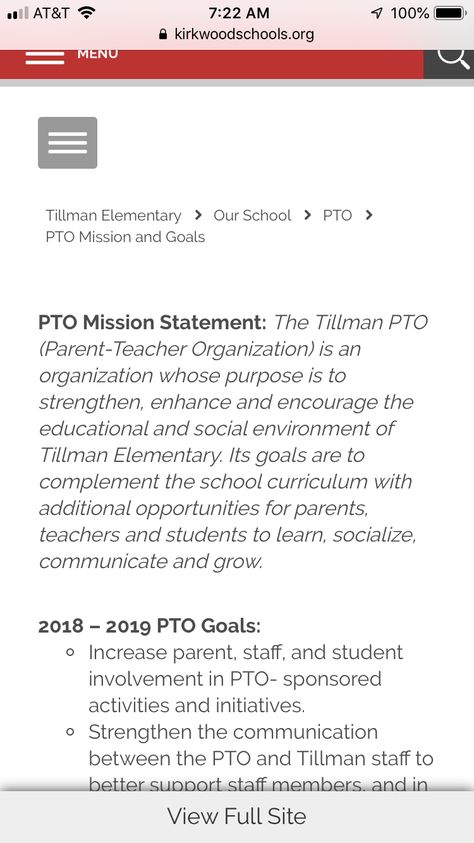 Pta Mission Statement, Mission Statement For Pto, Pto Mission Statement, School Pto, Social Environment, School Curriculum, Mission Statement, Teacher Organization, Parents As Teachers