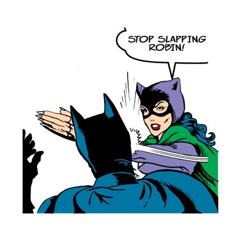 Robin Meme, Batman Slapping Robin, Robin Design, Batman And Catwoman, Nightwing, Catwoman, Marvel Dc, Dc Comics, Batman