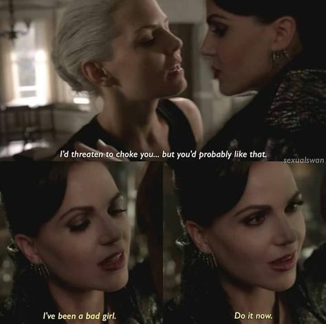 Awesome Evil Queen Regina and Emma (Lana and Jen) #Once #S6 Evil Queen Regina, Castle Abc, Regina And Emma, Ouat Funny, Once Upon A Time Funny, Daphne And Velma, Dark Swan, Instagram New Post, Ouat Cast