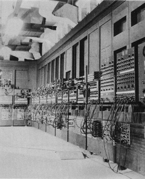 Eniac Computer, Early Computers, The First Computer, Alter Computer, First Computer, Pennsylvania History, Old Computer, Vintage Computer, Micro Computer